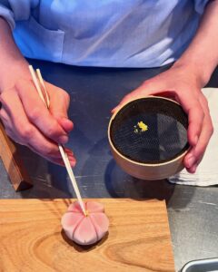 Wagashi decoration