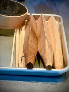 Wagashi wooden tools