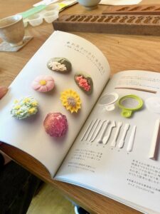 Wagashi book by Yukako